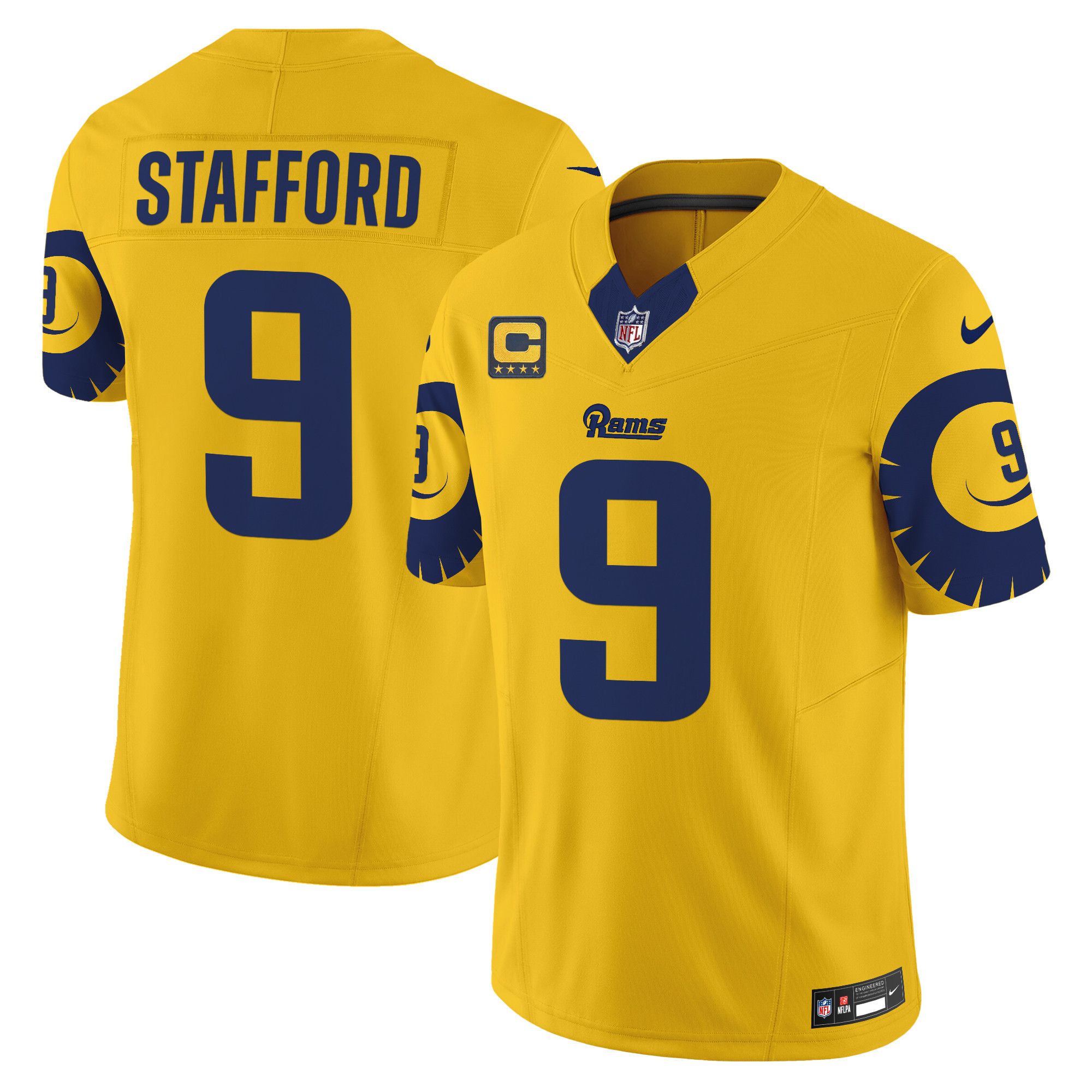 Men Los Angeles Rams #9 Stafford Yellow 2024 Nike Special Vapor Limited NFL Jersey->indianapolis colts->NFL Jersey